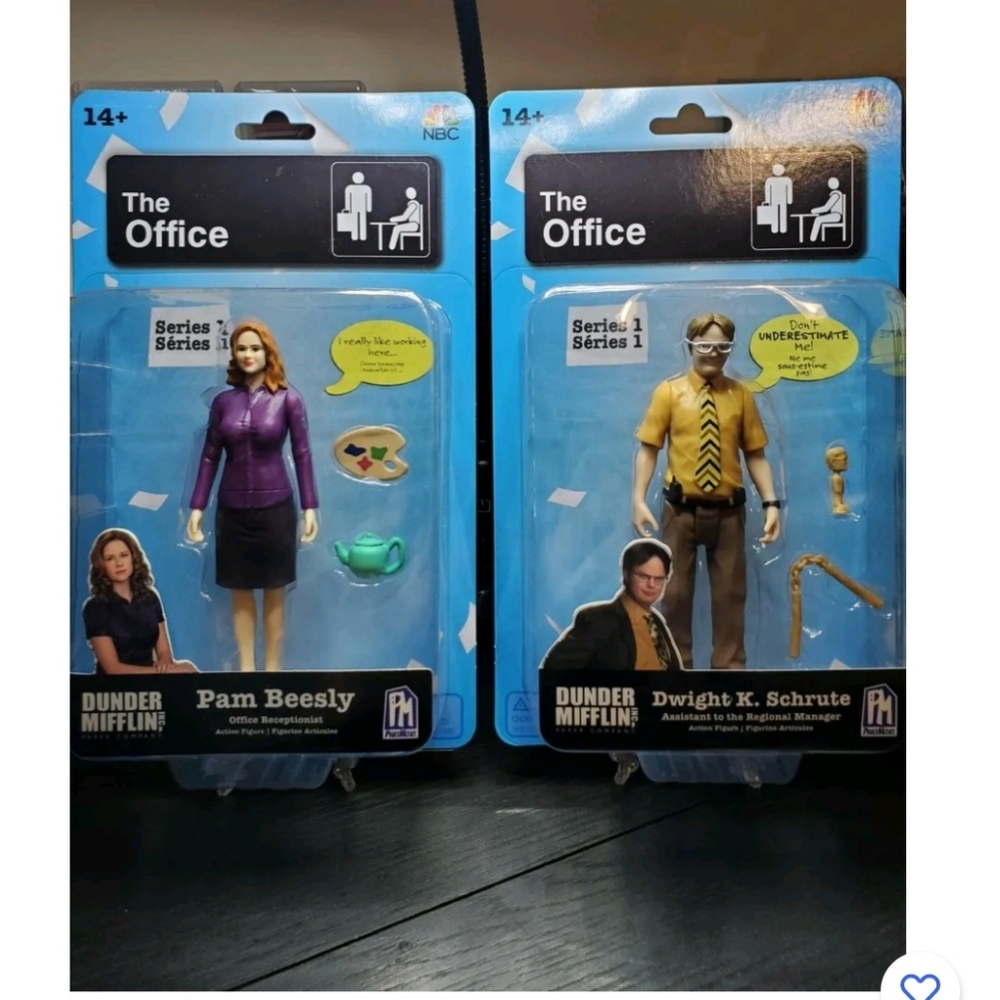 The Office Action Figure Duo